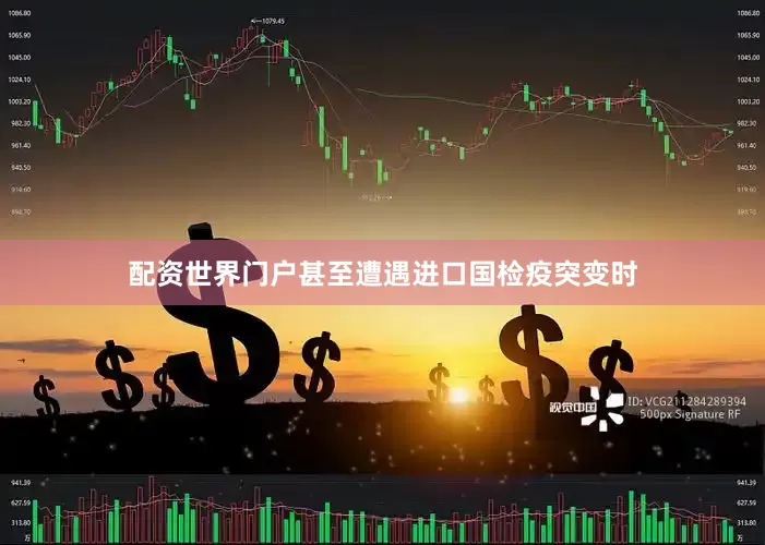 配资世界门户甚至遭遇进口国检疫突变时